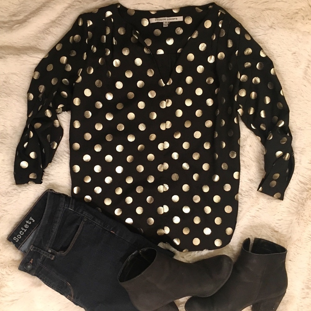 Dazzling Collective Concepts blouse!